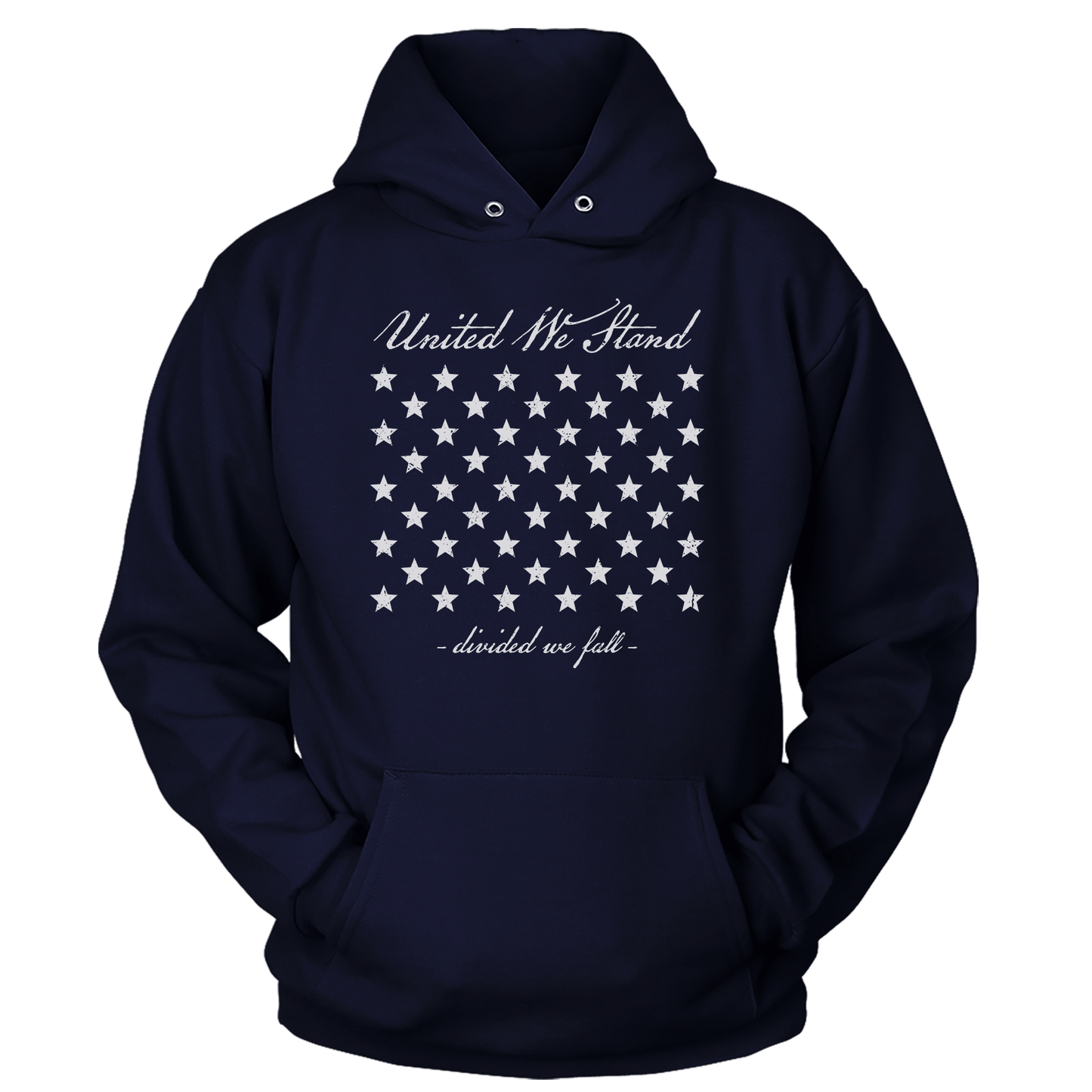 T-shirt Premium Soft Hoodie / True Navy / XS United We Stand (Ladies)