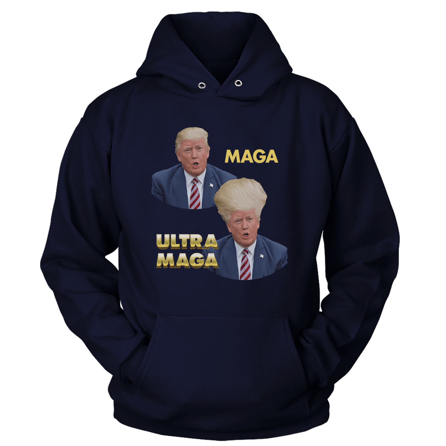 T-shirt Trump MAGA Vs Ultra MAGA (Ladies)