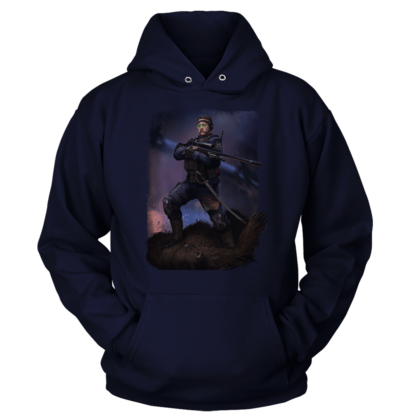 Apparel Premium Soft Hoodie / True Navy / XS Teddy Operator (Ladies)