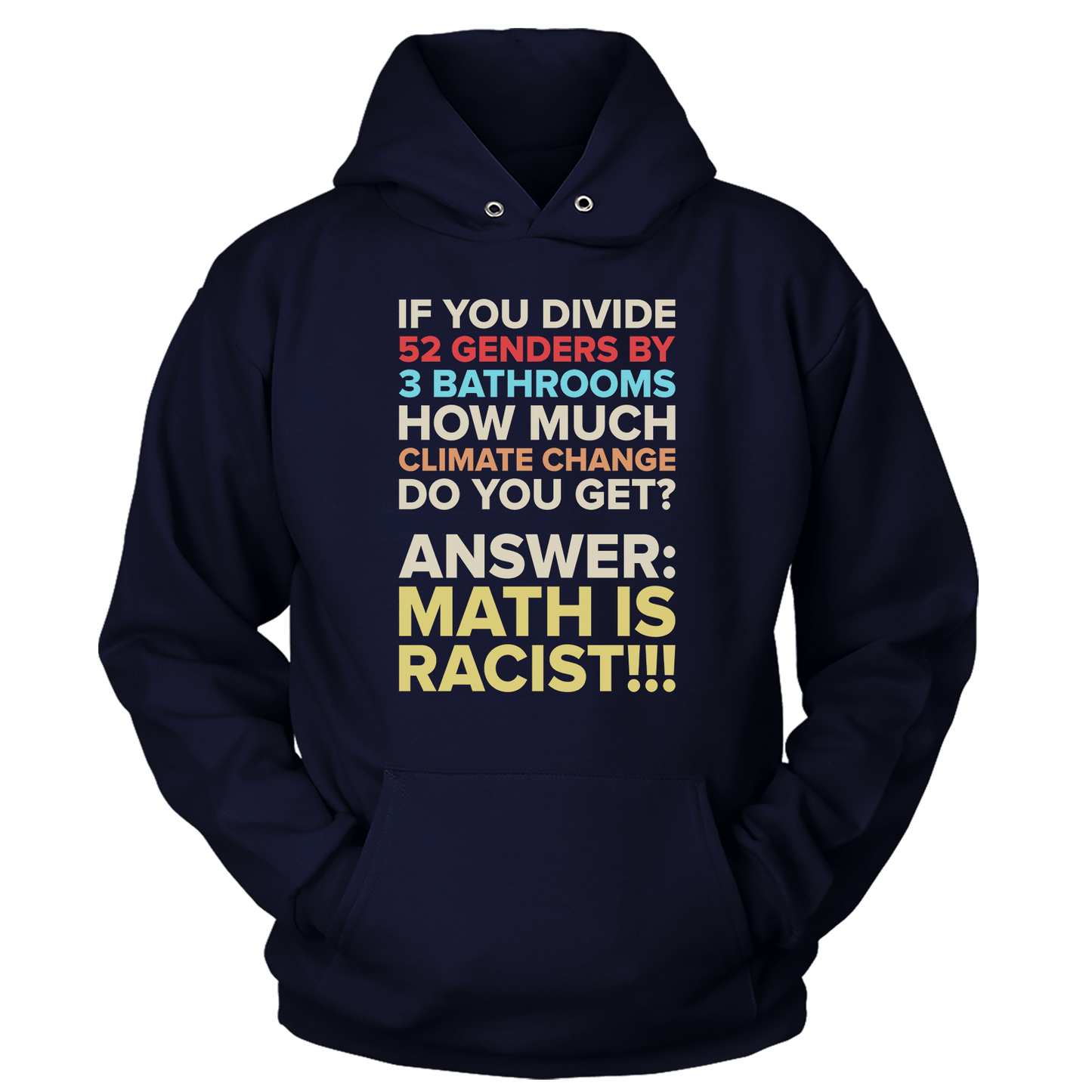 T-shirt Math is Racist (Ladies)