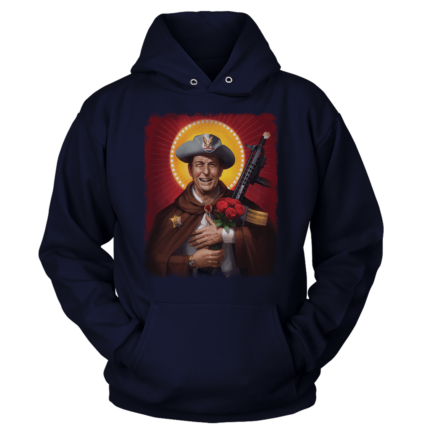 Apparel Unisex Hoodie / Navy / S Saint Reagan