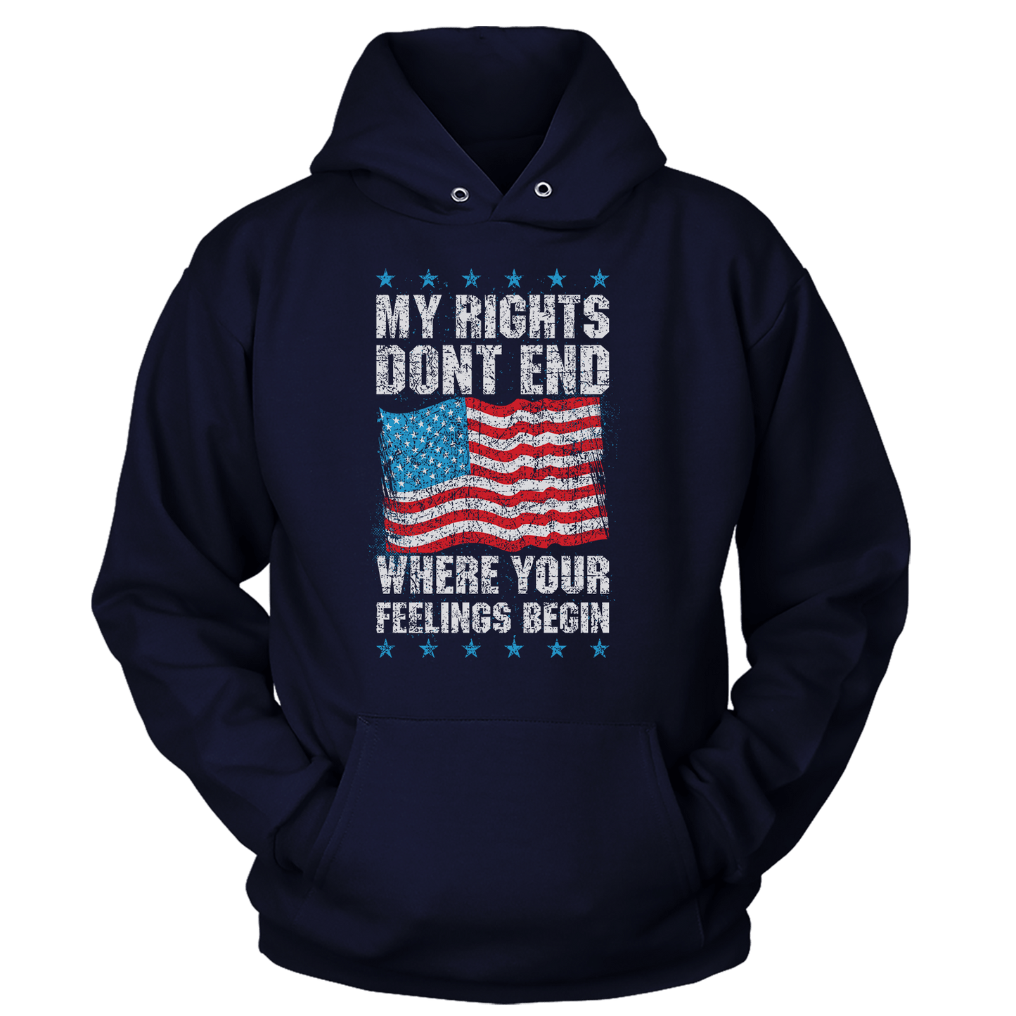 T-shirt My Rights Don't End