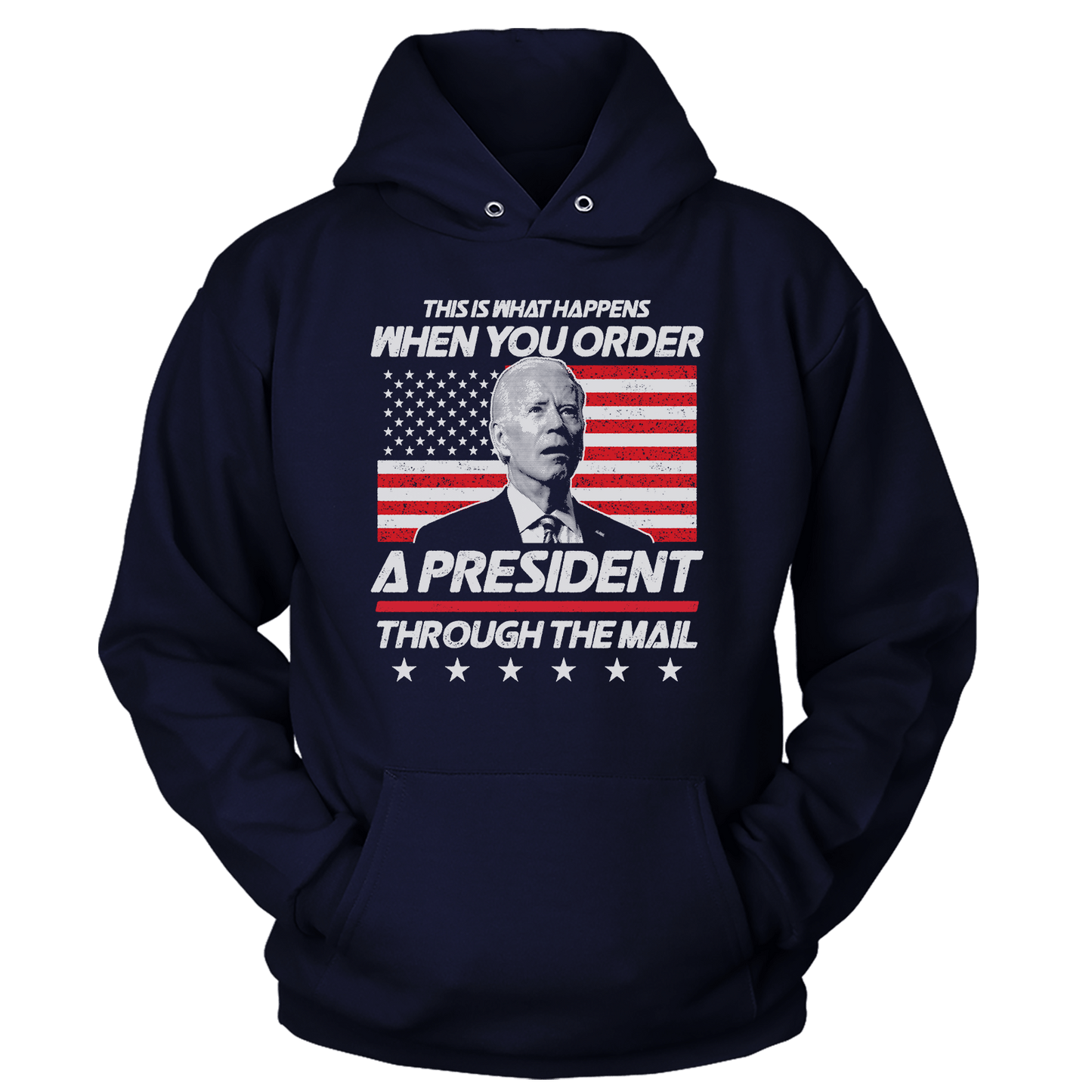 T-shirt Premium Soft Hoodie / True Navy / XS Order A President V1 (Ladies)