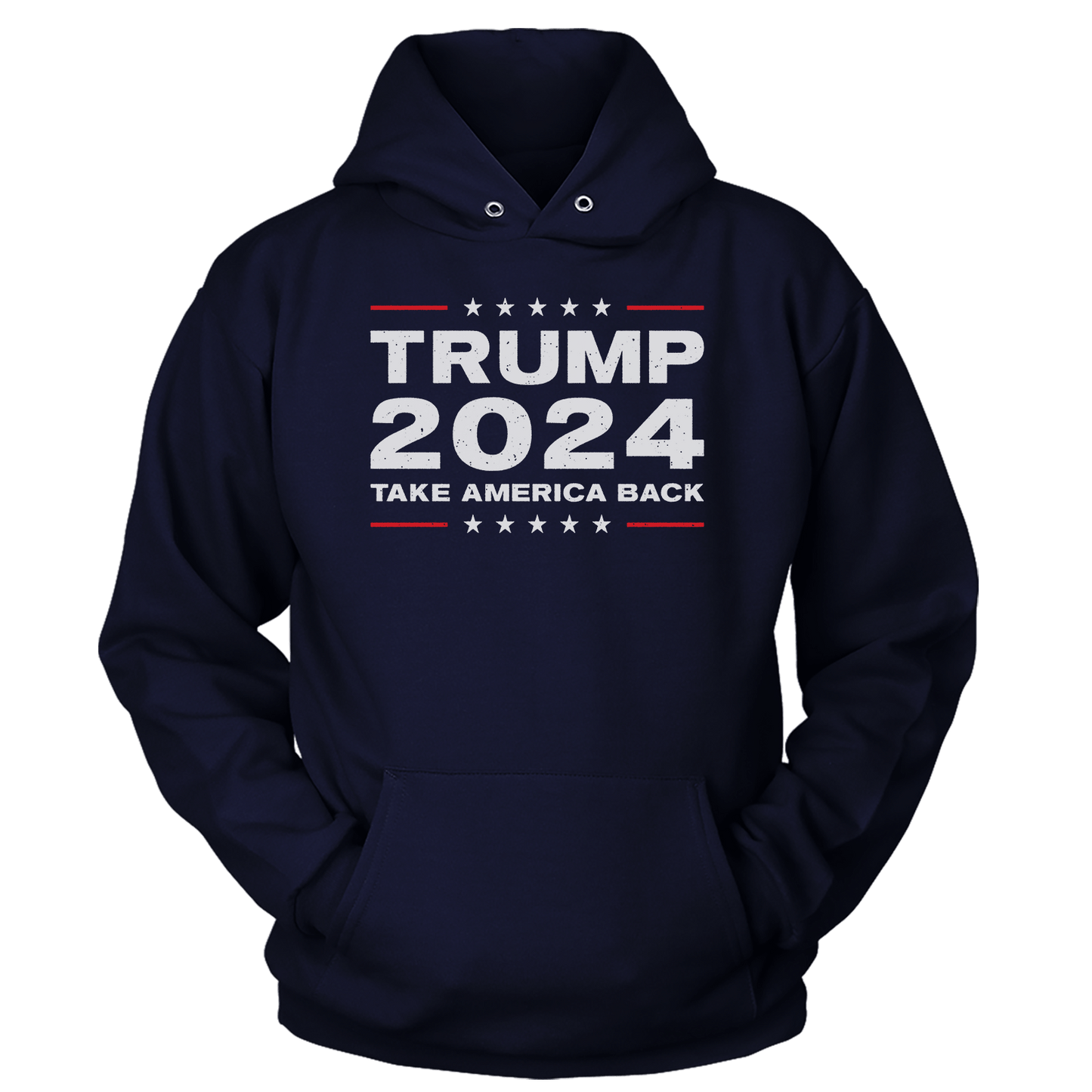 T-shirt Unisex Hoodie / Navy / S Take America Back