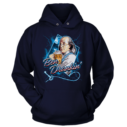 Apparel Unisex Hoodie / Navy / S Ben Drankin'