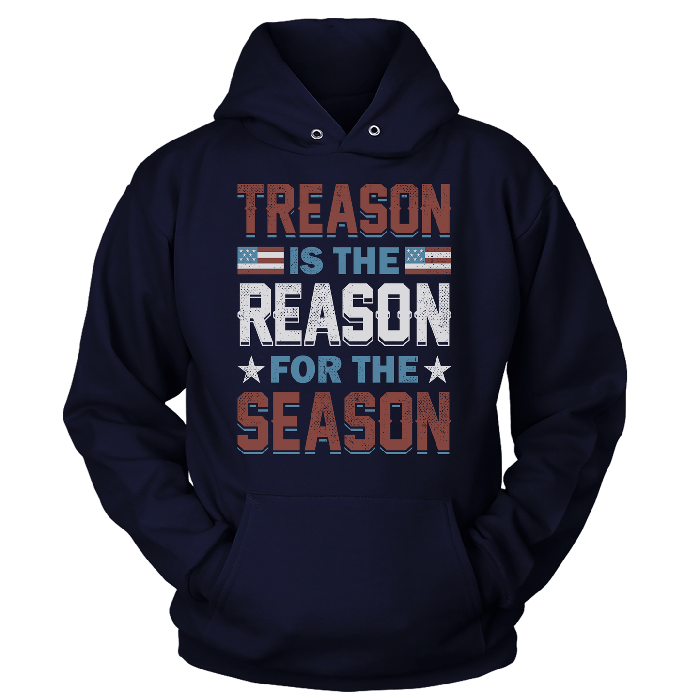 T-shirt Premium Soft Hoodie / True Navy / XS Treason Reason Season (Ladies)