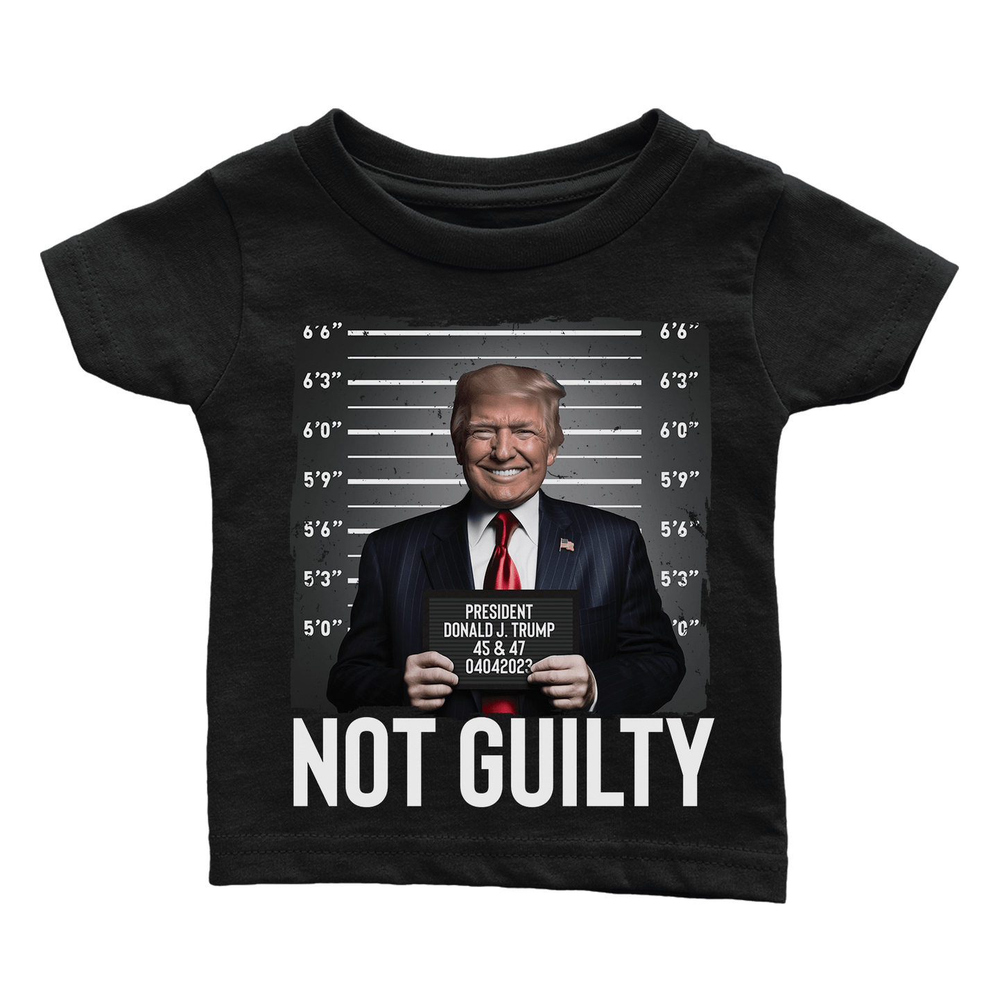 T-shirt Premium Infant Shirt / Black / 6 Months Not Guilty - Rugrats