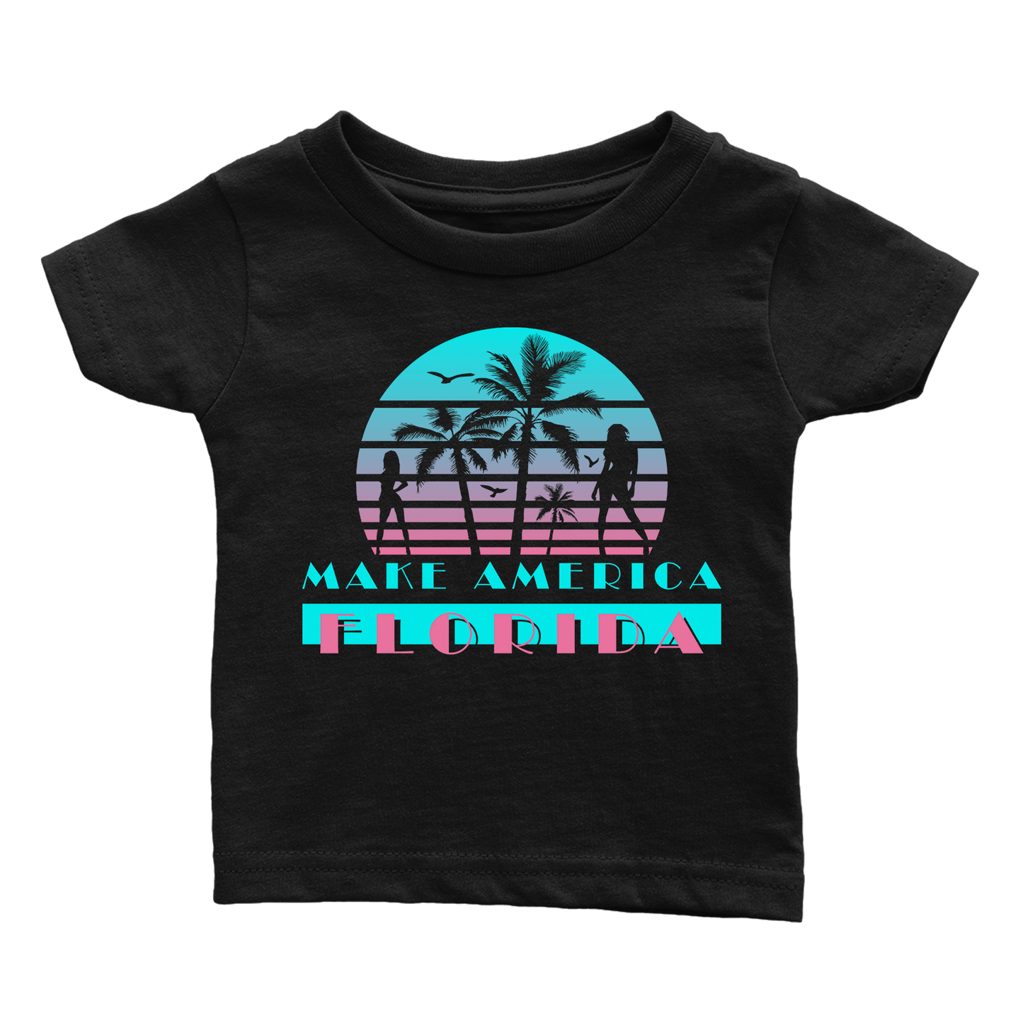 T-shirt Premium Infant Shirt / Black / 6 Months Make America Florida - Rugrats
