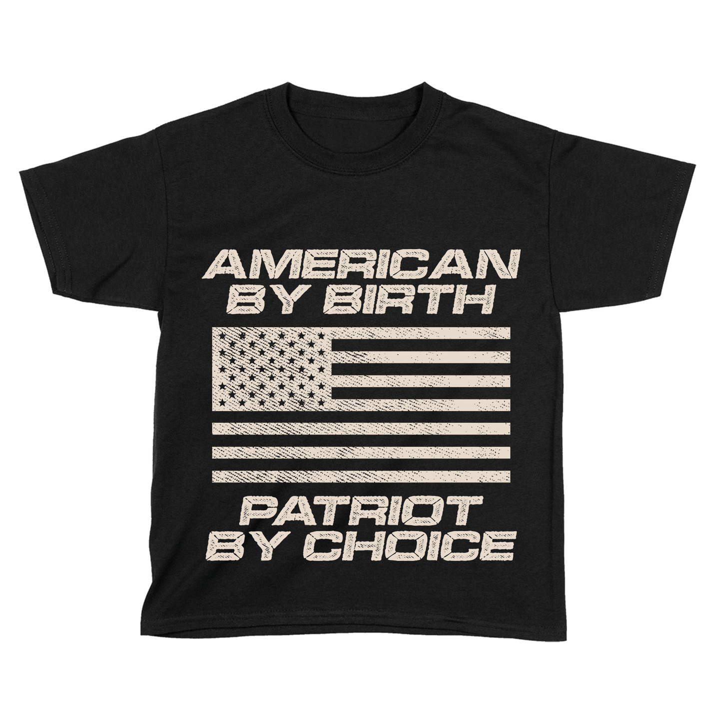 T-shirt Premium Kids Shirt / Black / YXS American by Birth - Kids