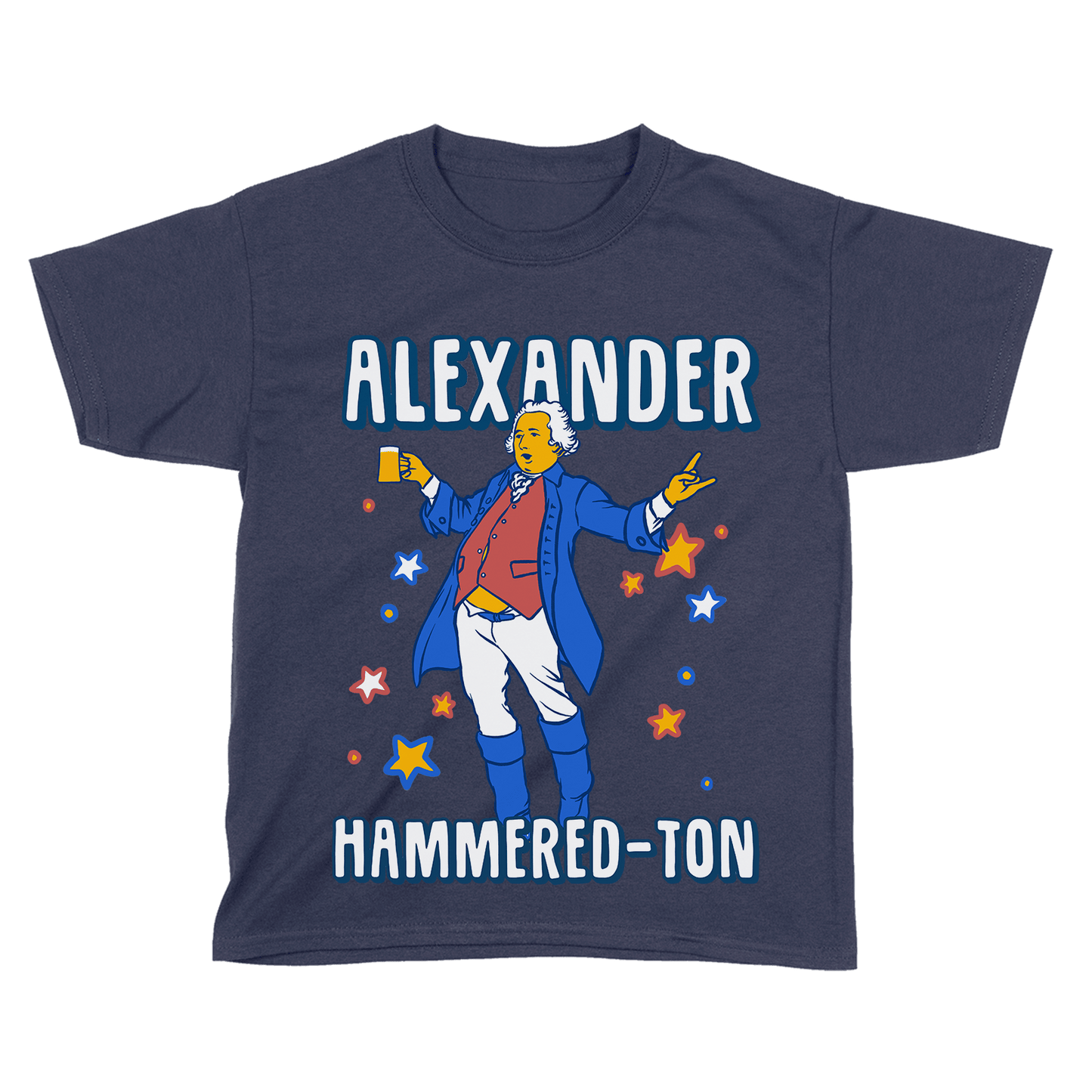 Apparel Premium Kids Shirt / Midnight Navy / YXS Let's Get Alexander Hammered-Ton - Kids