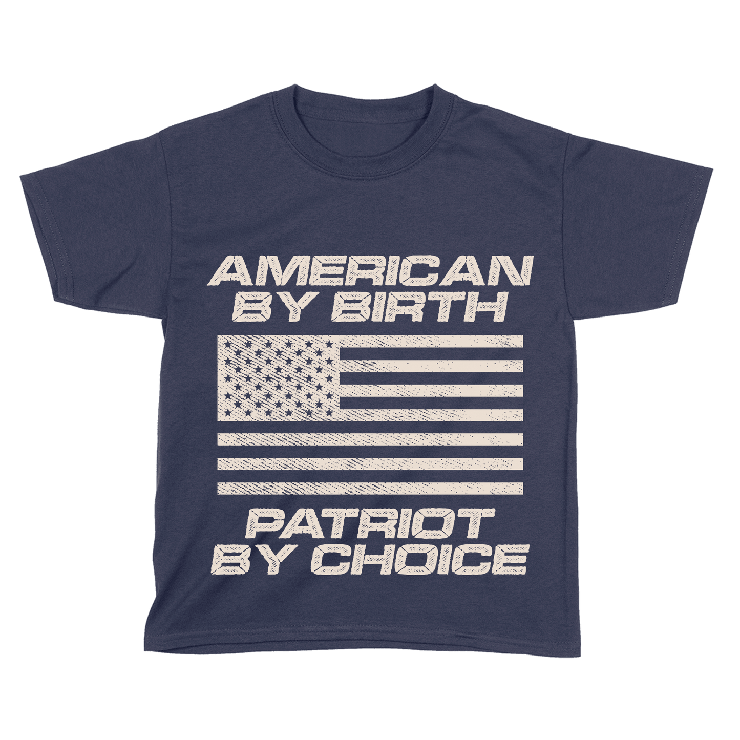 T-shirt Premium Kids Shirt / Midnight Navy / YXS American by Birth - Kids