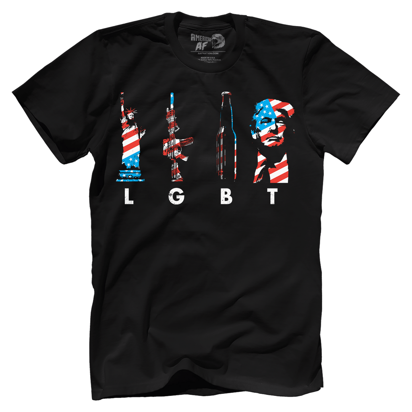 T-shirt Premium Mens Shirt / Black / XS LGBT(rump) 4th of July