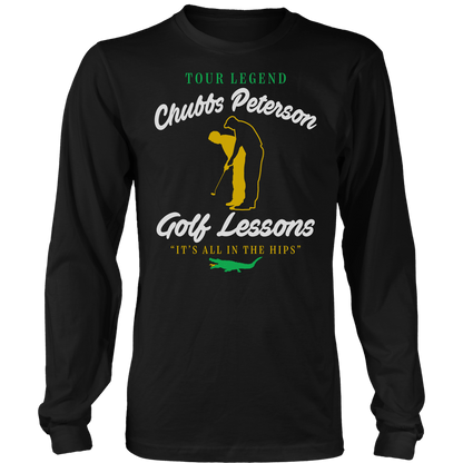 T-shirt Mens Long Sleeve / Black / S Chubbs Peterson