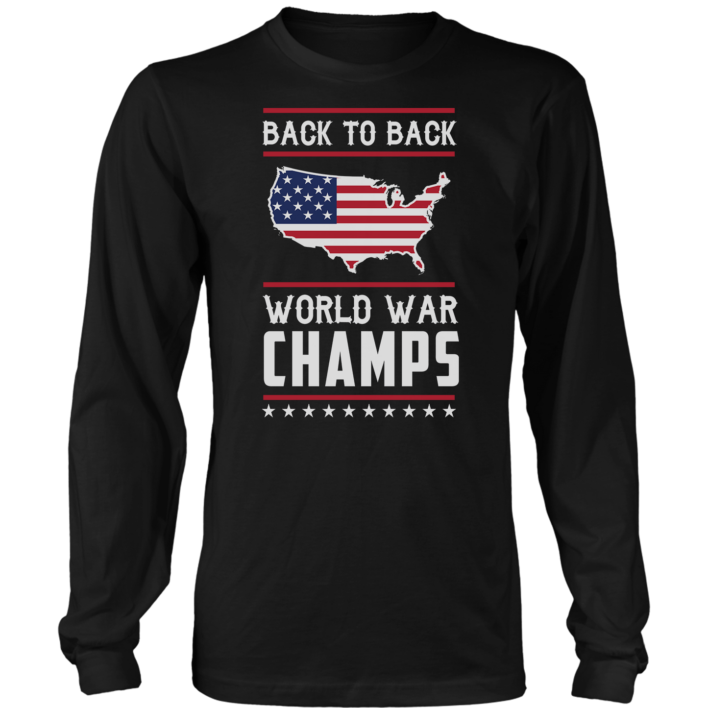 T-shirt Back-To-Back World War Champs