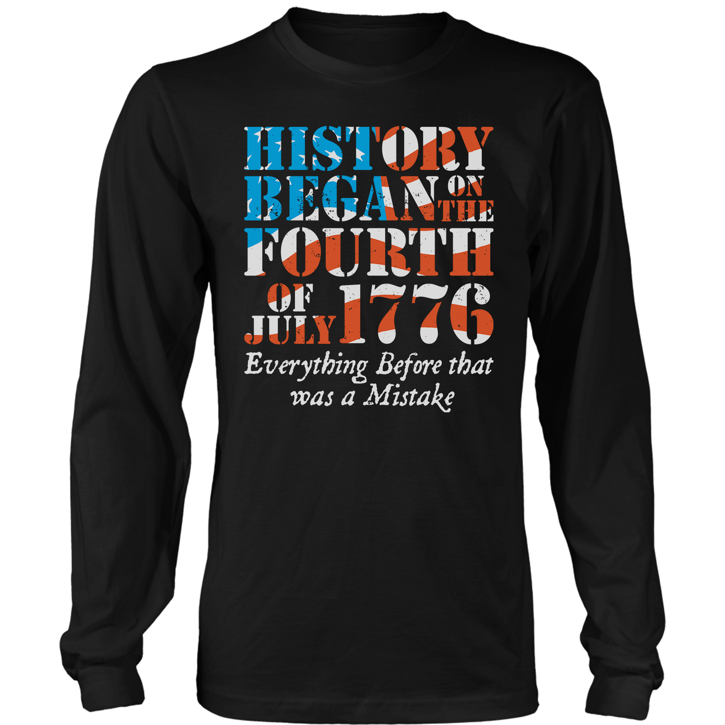 T-shirt History Began In 1776