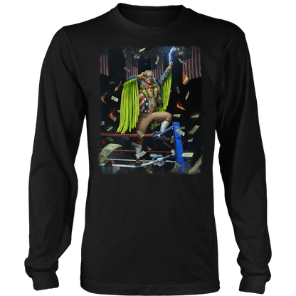 Apparel Mens Long Sleeve / Black / S Benny F Wrestler