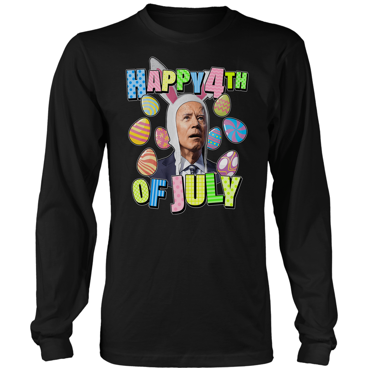 T-shirt Happy 4th Of July - Biden