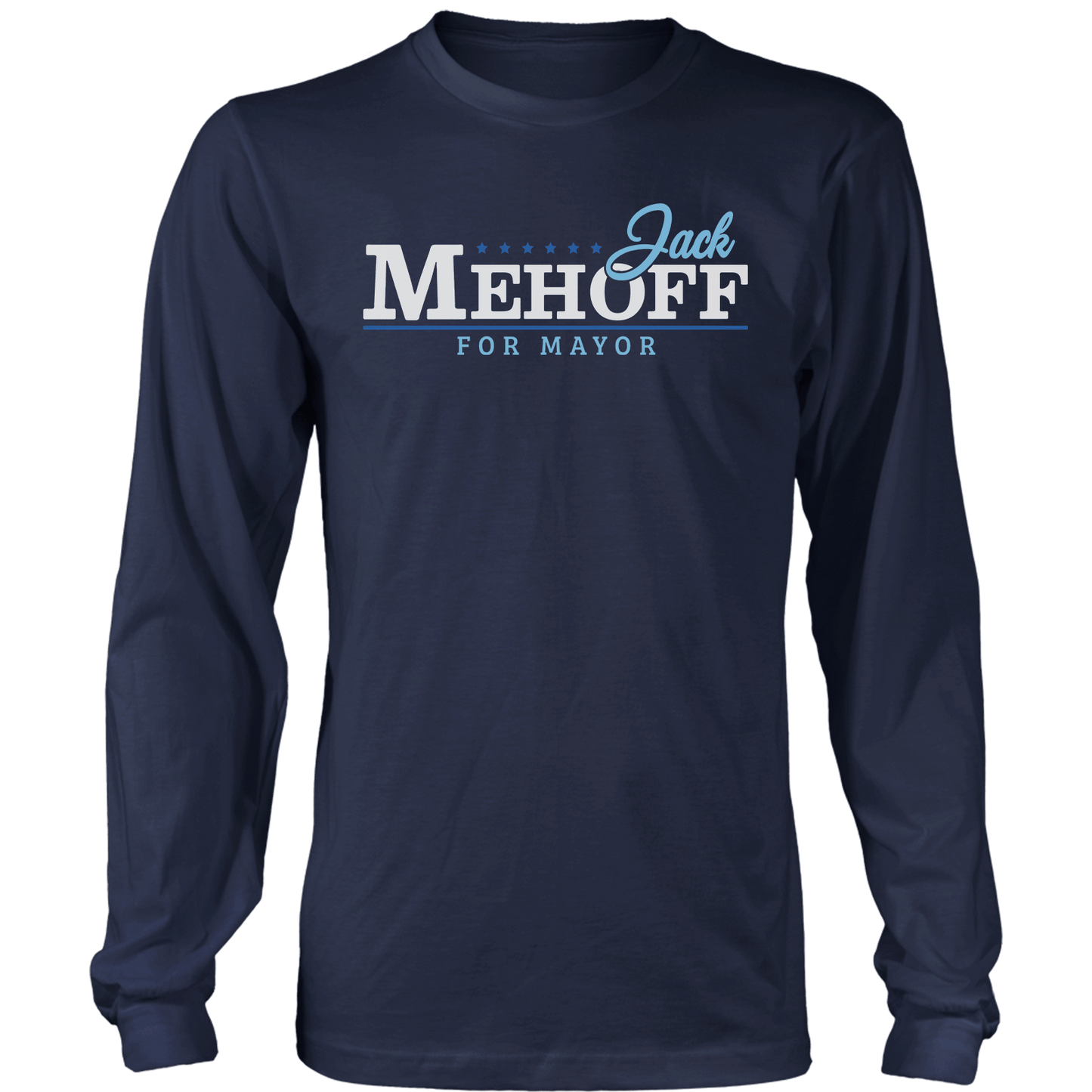 T-shirt Mens Long Sleeve / Midnight Navy / S Mehoff