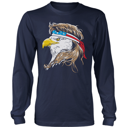 T-shirt Mens Long Sleeve / Midnight Navy / S Merican Eagle