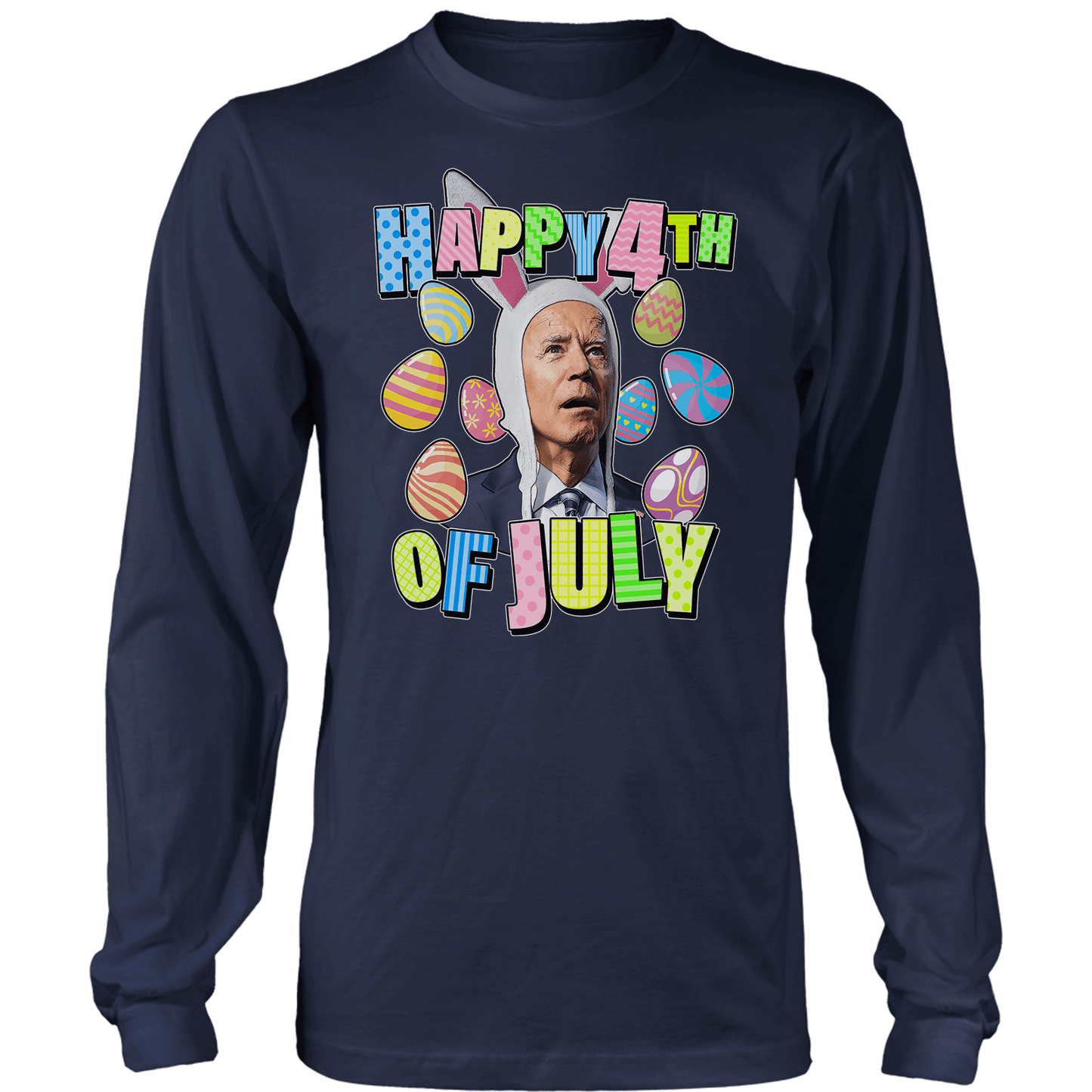 T-shirt Happy 4th Of July - Biden