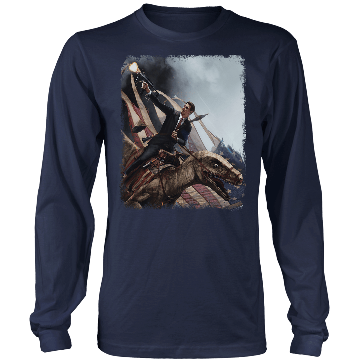 Apparel Ronald Reagan - Velociraptor Zoom