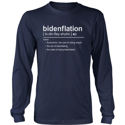 T-shirt Bidenflation