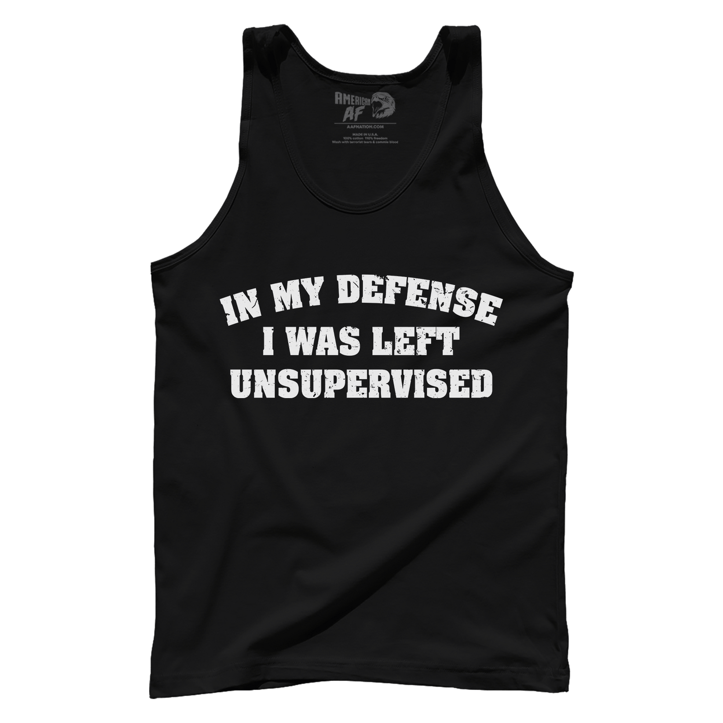 T-shirt Premium Mens Tank / Black / XS In My Defense