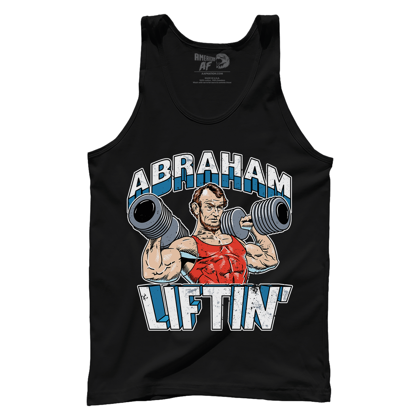 T-shirt Premium Mens Tank / Black / XS Abraham Liftin'