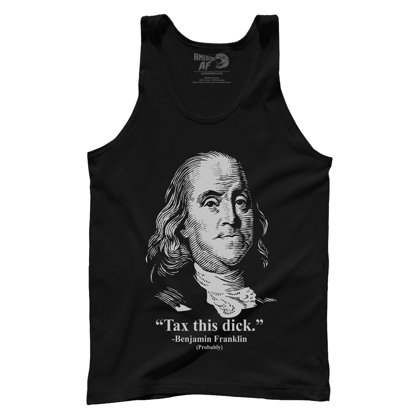 T-shirt Premium Mens Tank / Black / X-Small Tax This D