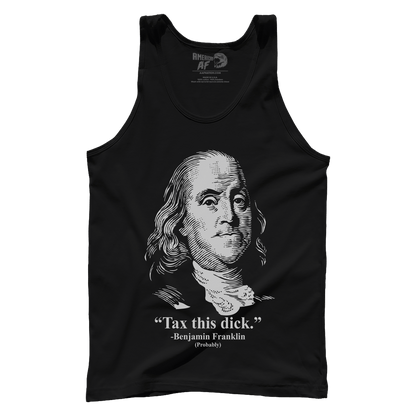 T-shirt Premium Mens Tank / Black / X-Small Tax This D