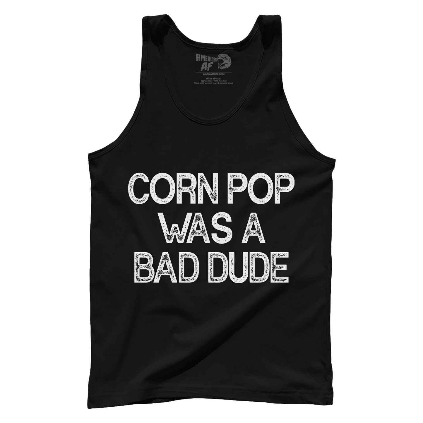 T-shirt Premium Mens Tank / Black / XS Corn Pop