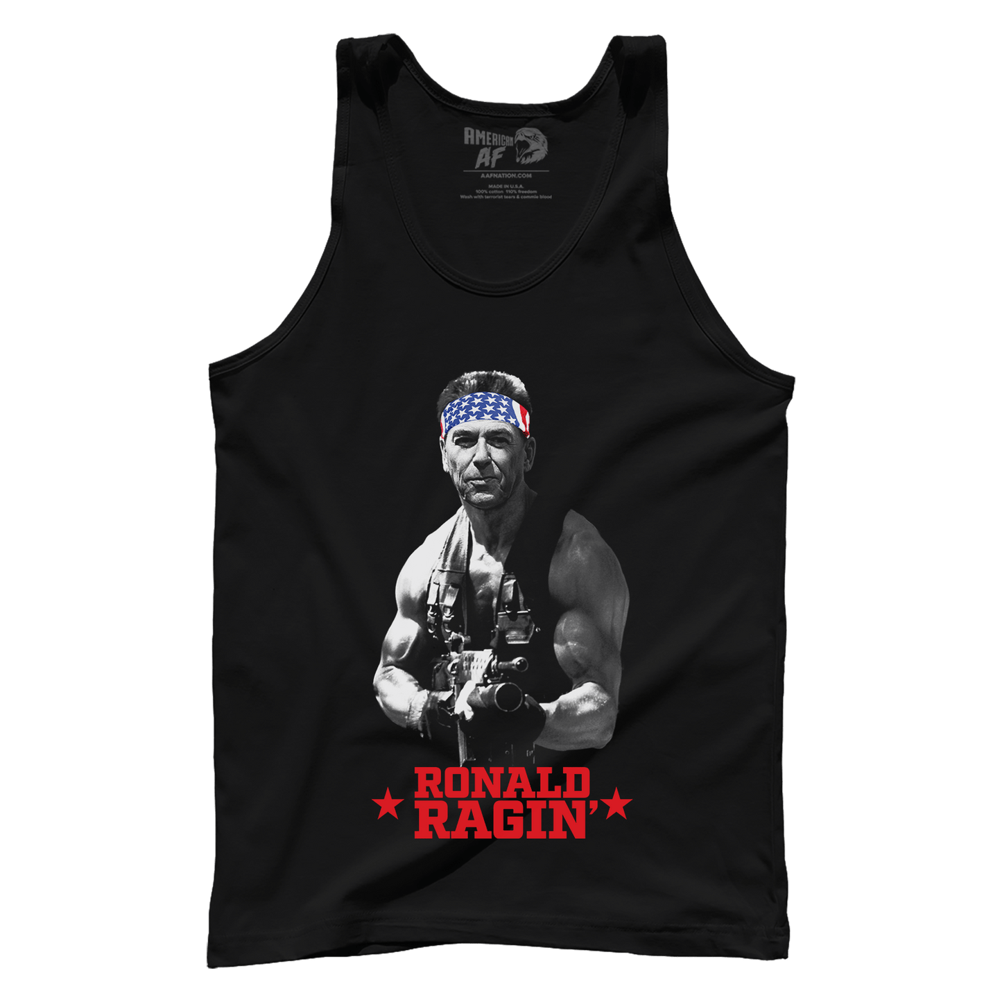 Apparel Premium Mens Tank / Black / XS Ronald Ragin'