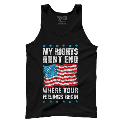 T-shirt My Rights Don't End