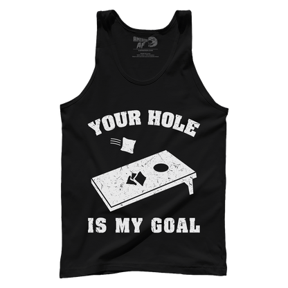 Apparel Premium Mens Tank / Black / XS Your Hole Is My Goal