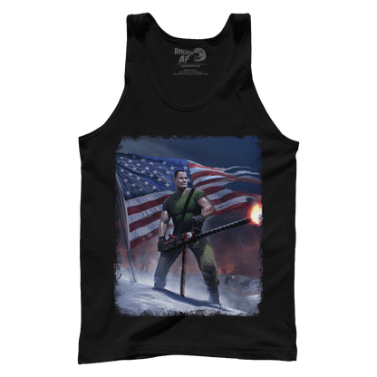 Apparel Premium Mens Tank / Black / XS Chesty Puller Frozen Chosin' Zoom