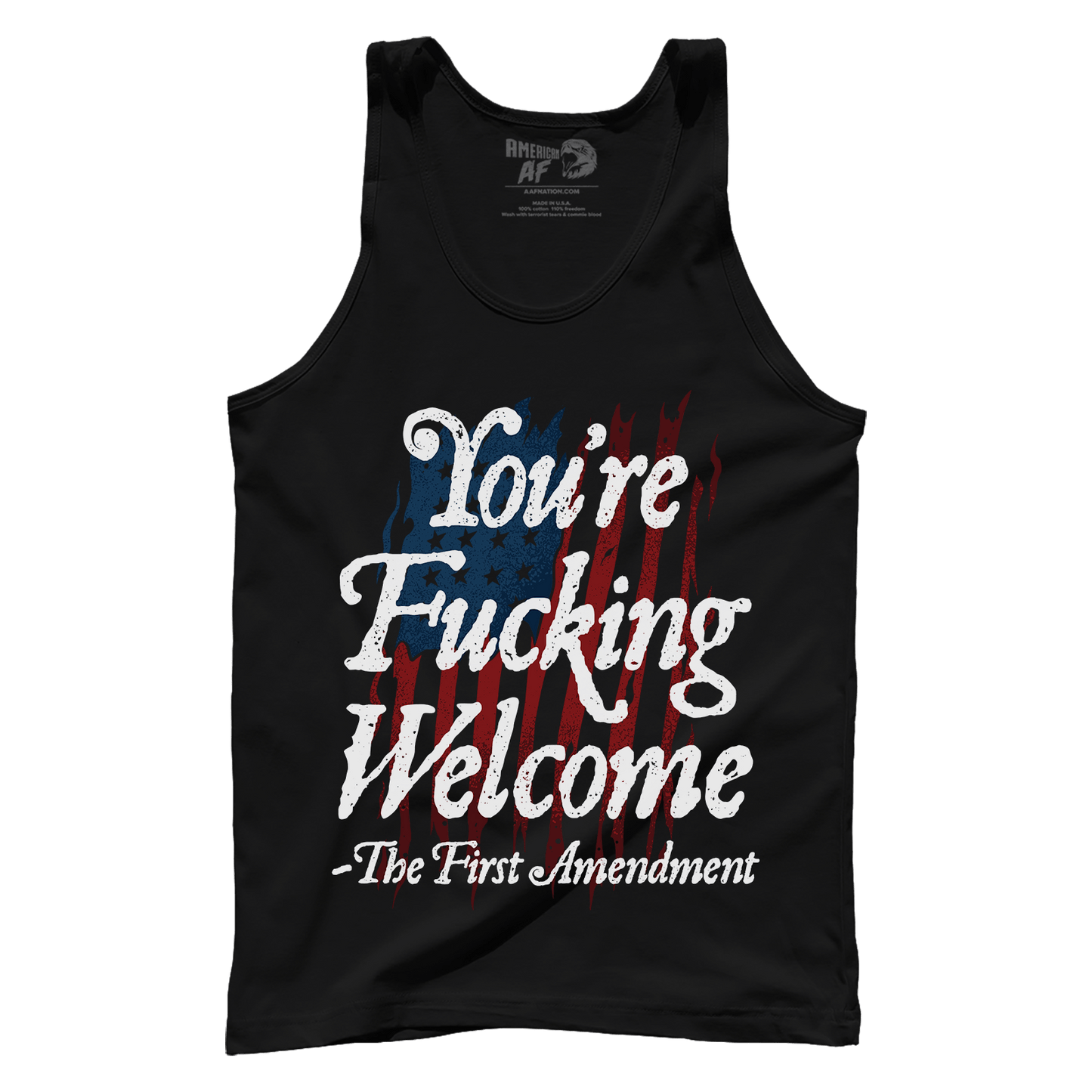 T-shirt Premium Mens Tank / Black / XS You're Fucking Welcome