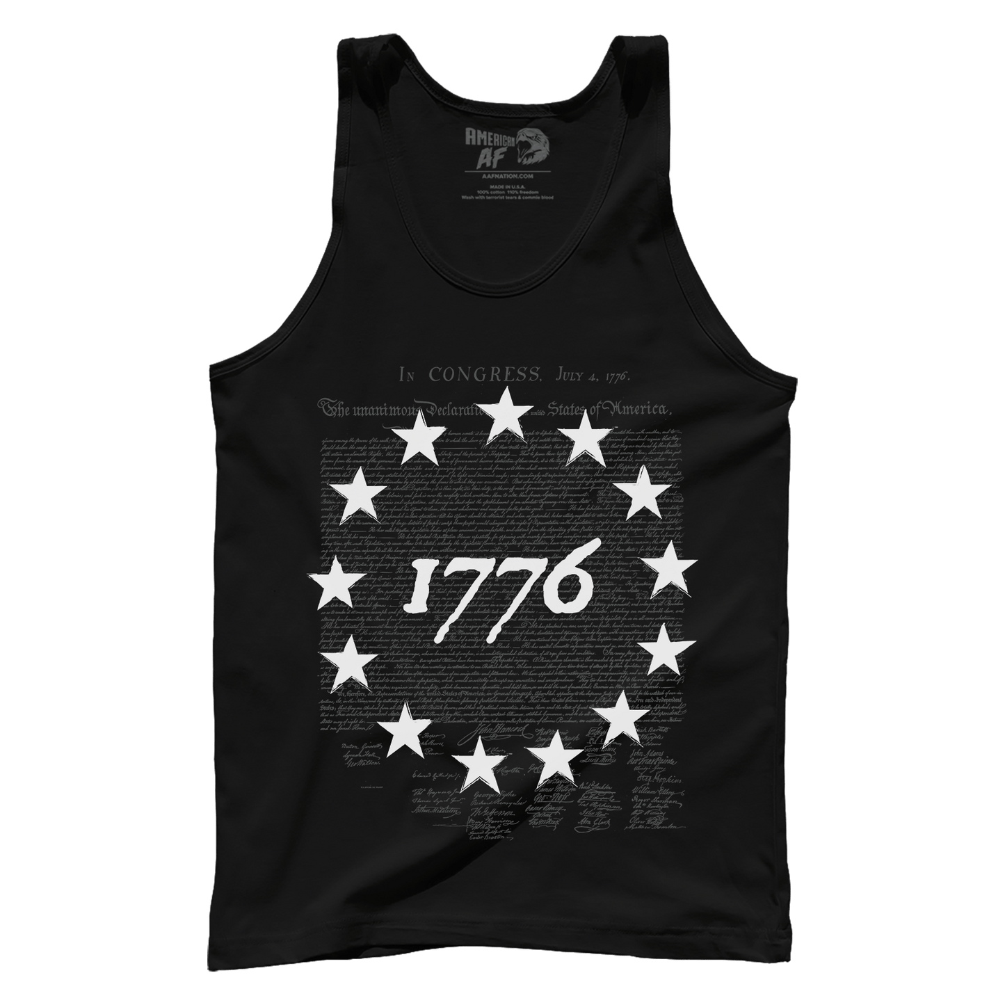 T-shirt Premium Mens Tank / Black / XS Betsy Ross 1776