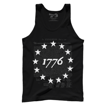 T-shirt Premium Mens Tank / Black / XS Betsy Ross 1776