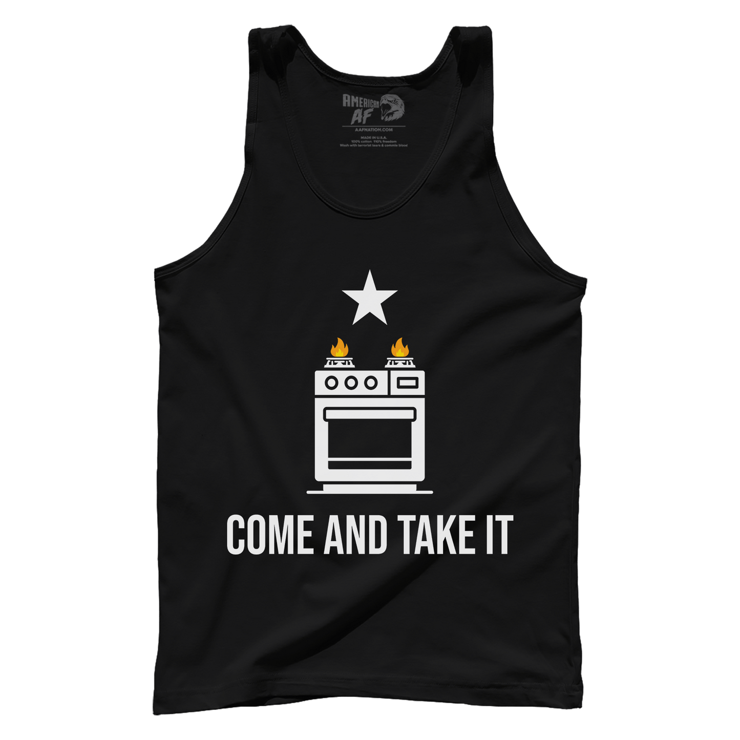 T-shirt Premium Mens Tank / Black / XS Come and Take It Stove