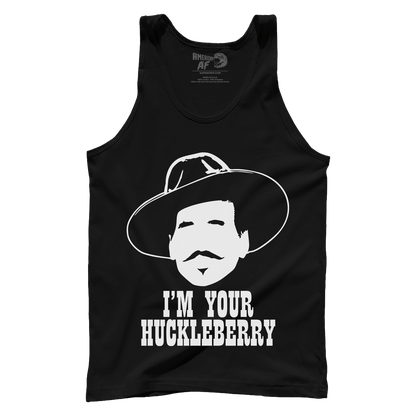 T-shirt Premium Mens Tank / Black / XS I'm Your Huckleberry