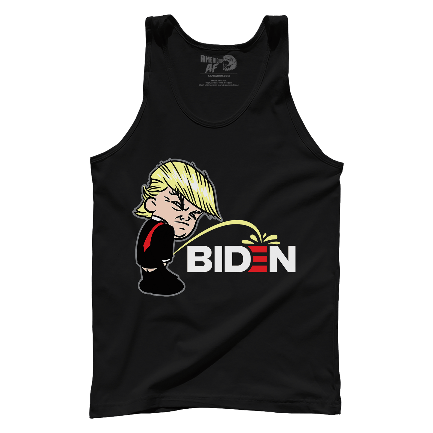 T-shirt Trump Peeing Biden