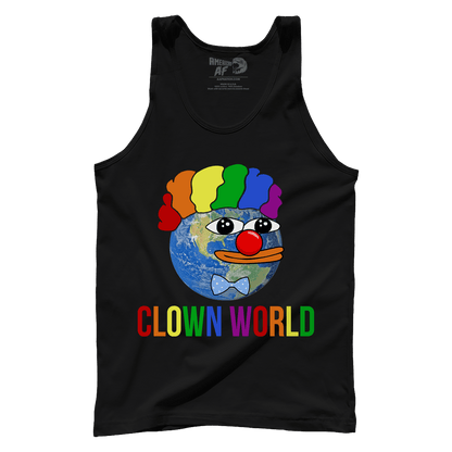 T-shirt Premium Mens Tank / Black / XS Clown World