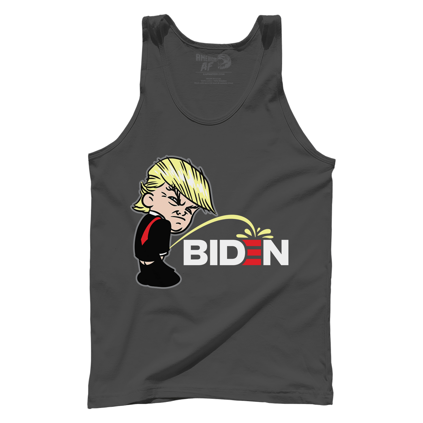 T-shirt Trump Peeing Biden