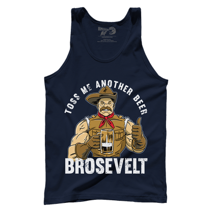 T-shirt Premium Mens Tank / Navy / XS Beer Brosevelt