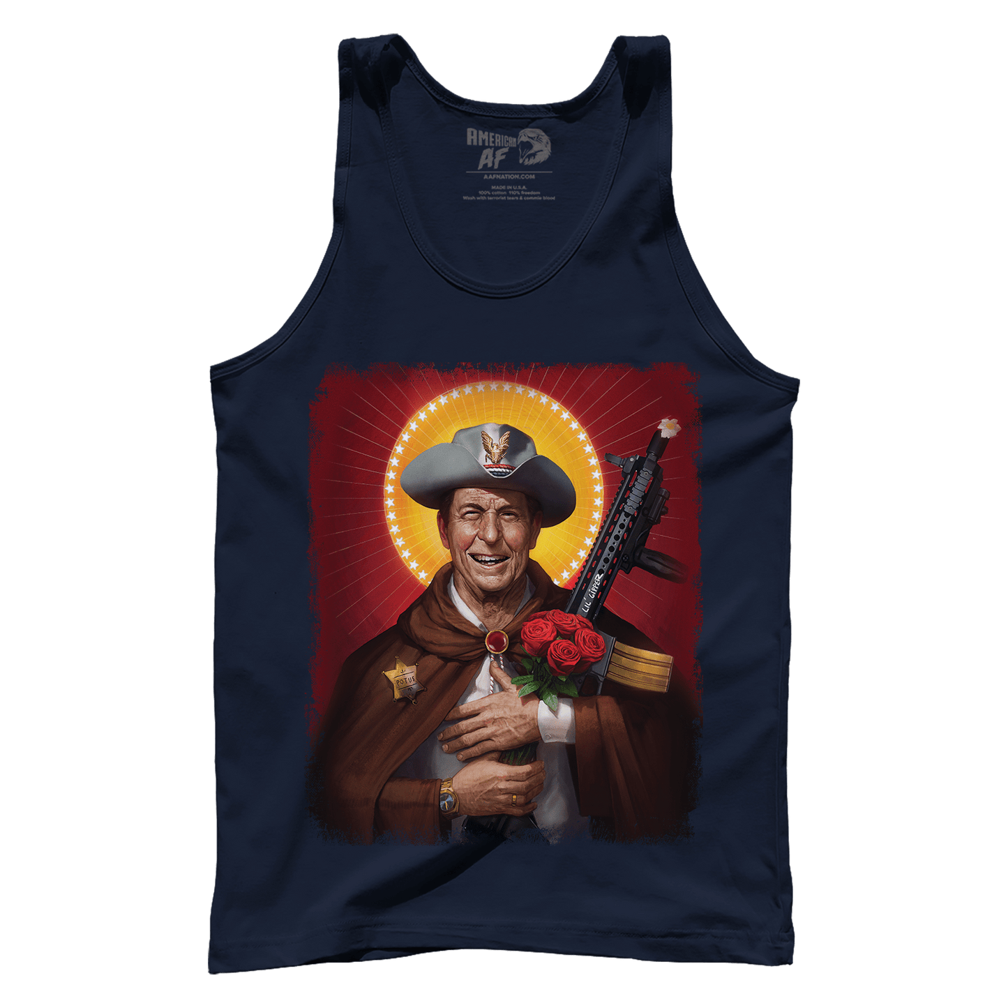 Apparel Premium Mens Tank / Navy / XS Saint Reagan