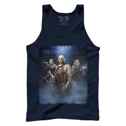 T-shirt Premium Mens Tank / Navy / XS Seal Team 1776