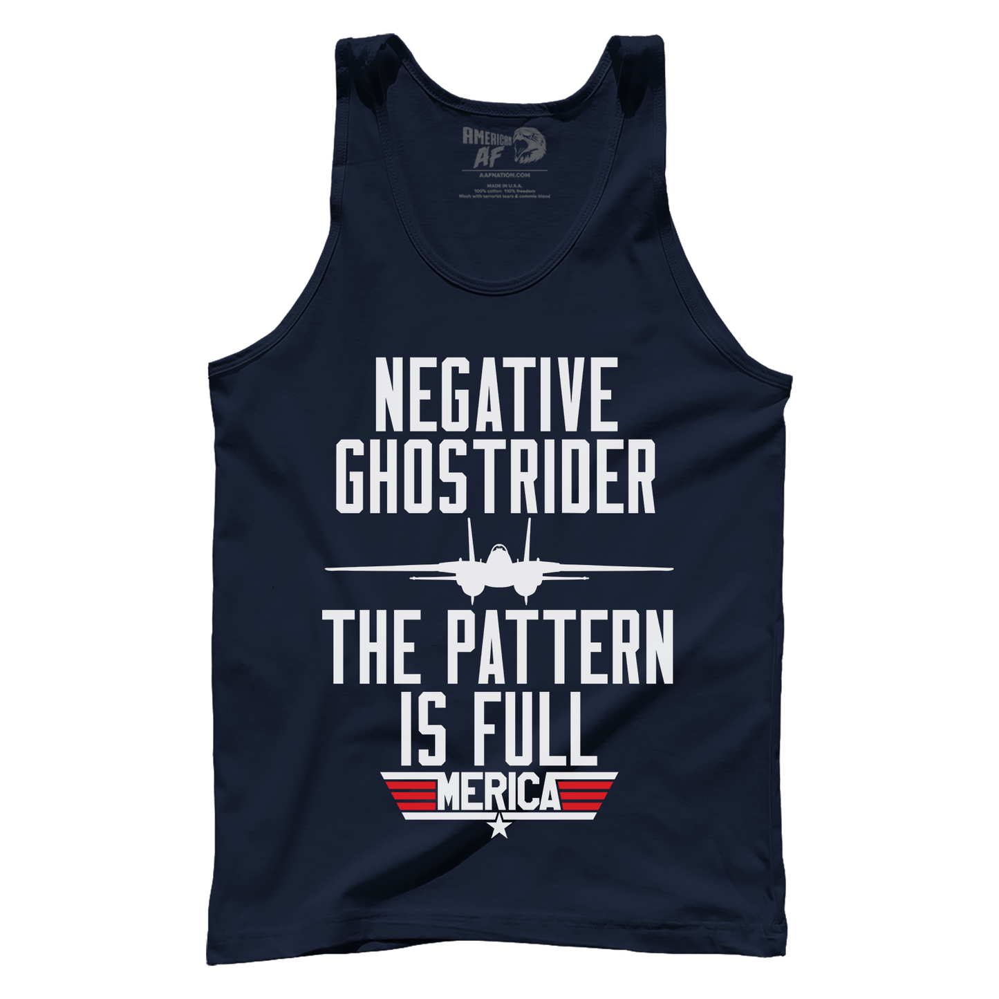 T-shirt Premium Mens Tank / Navy / XS Negative Ghostrider