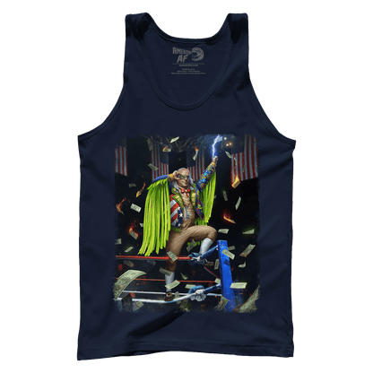 Apparel Premium Mens Tank / Navy / XS Benny F Wrestler