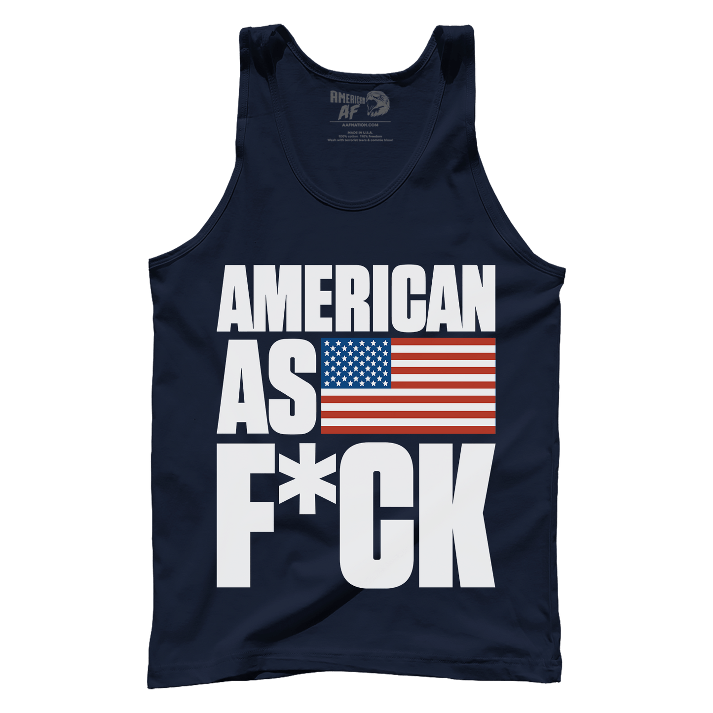 Apparel Premium Mens Tank / Navy / XS American As F! TAME