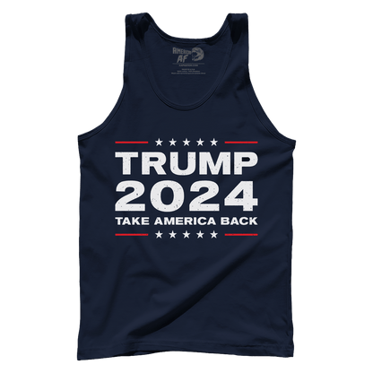 T-shirt Premium Mens Tank / Navy / XS Take America Back